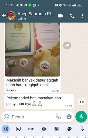 testimonial dapur aqiqah indramayu